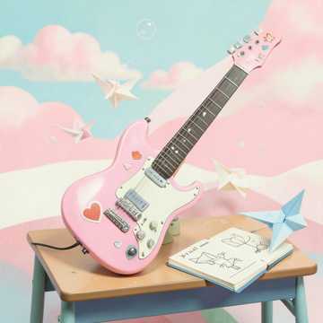 Candy-Heart Guitar Cover