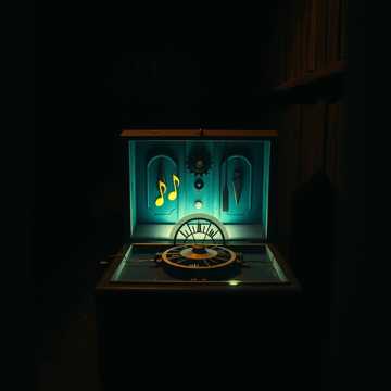 Cracked Music Box Cover