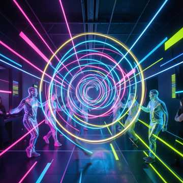 Quena Neon Bounce Cover