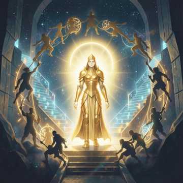 Galhadriel en lumière Cover