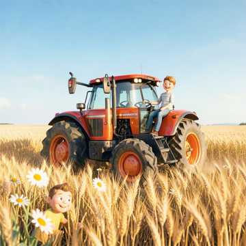 Tracteur de Jules Cover