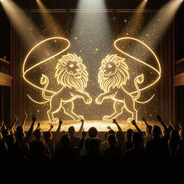 Les Deux Lions Cover
