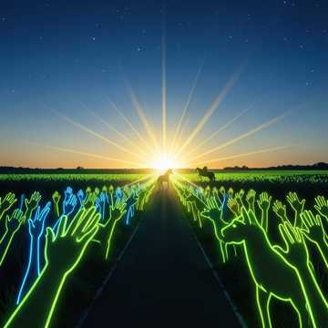 Grüne Pferde Cover