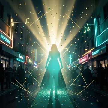Joyeux anniversaire, Roxanne Cover