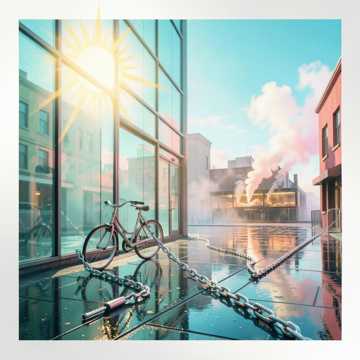 朝ランの窓辺 Cover