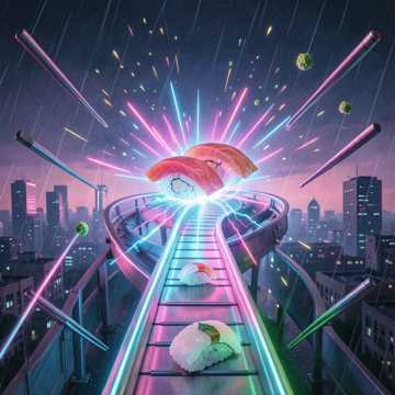 Sushi The Musical Cover