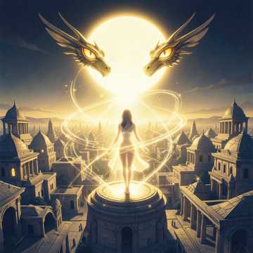 Born Under the Golden Eclipse Cover