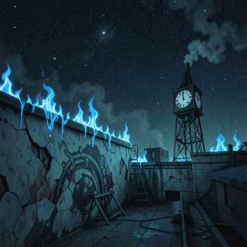 "Flammes Bleues" — Crématorium (Dabi) Todoroki Cover
