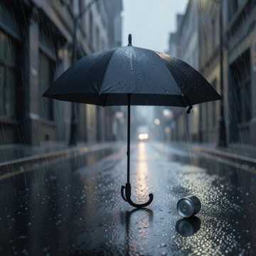 검은 우산 Cover