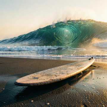 Surfin' big waves Cover
