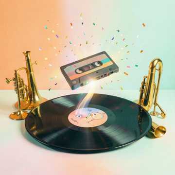 Funk Jingle with Cute Spoken Words Cover