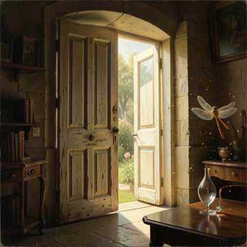 La porte entrouverte Cover