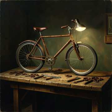 Le Mécanicien Roi (ou la complainte du réparateur de vélos) Cover